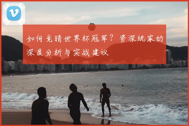 如何竞猜世界杯冠军？资深玩家的深度分析与实战建议