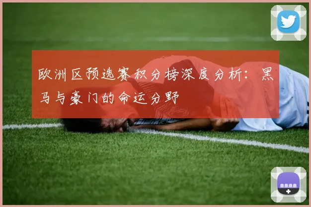 欧洲区预选赛积分榜深度分析：黑马与豪门的命运分野